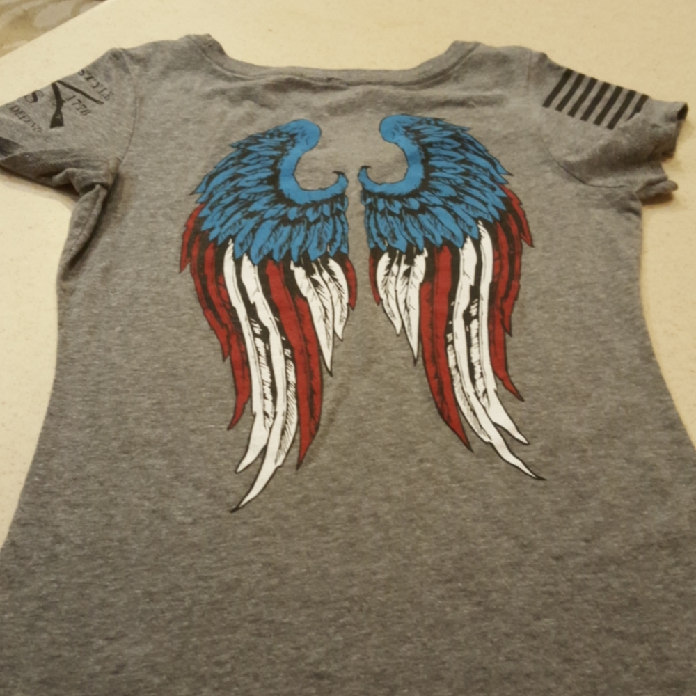 Grunt Style Angle Wings T Shirt M